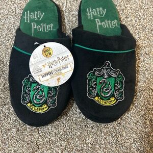 Wizarding World Harry Potter Slytherin Slippers Adult S/M